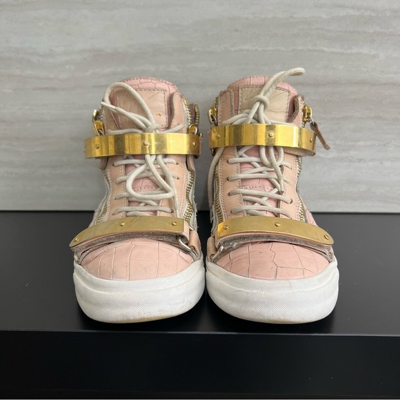 Giuseppe Zanotti High Top Sneakers 37.5 - Picture 4 of 15